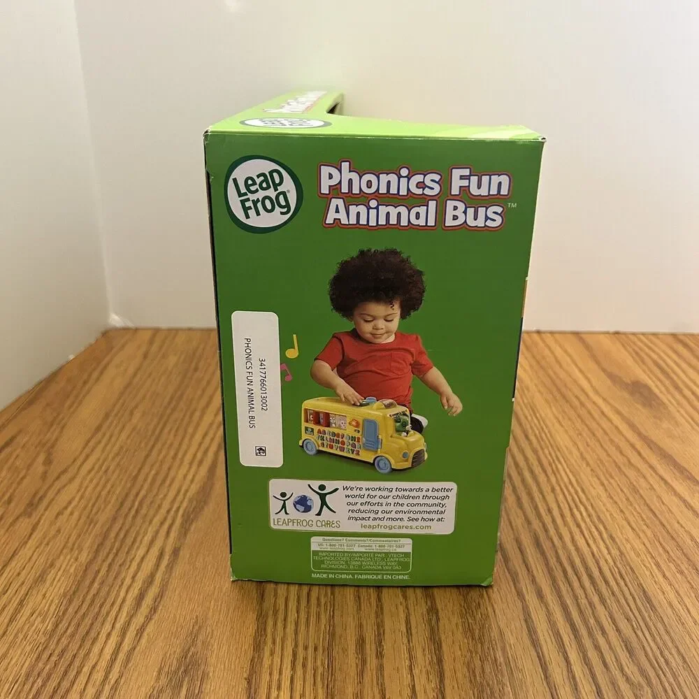 Leap Frog Phonics Fun Animal School Bus Letter Learning Scout Sounds Music 2017